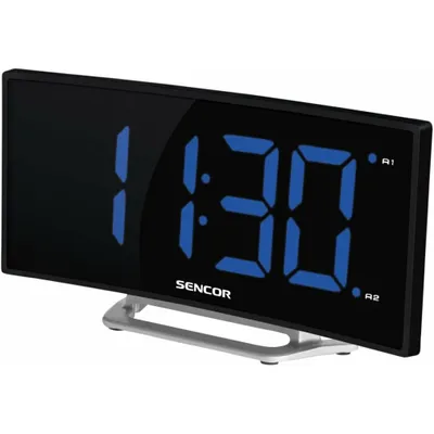 Image de Sencor SDC 120 alarm clock Black, Silver