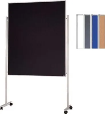 Produktbild von magnetoplan magnetoplan® Moderationstafel 120 x 180 cm (B x H) Filz grau