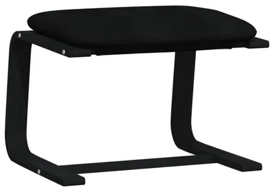 Produktbild von vidaXL Fußhocker Schwarz 51x41x40 cm Stoff
