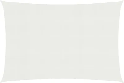 Produktbild von Sonnensegel 160 g/m² Weiß 3x6 m HDPE