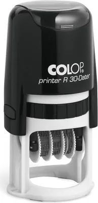 Immagine prodotto di COLOP 104218 COLOP datario Stampante R 30-Dater, rotonda, nera