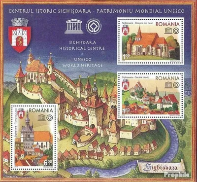 Produktbild von Briefmarken Rumänien 2009 Mi Block448 (kompl.Ausg.) postfrisch UNESCO - Welterbe
