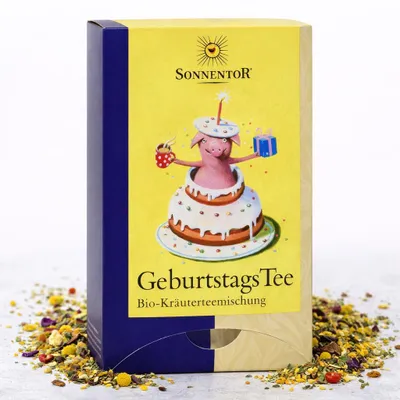 Image de Thé d'anniversaire - 18 sachets de thé 27g