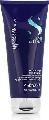 Zdjęcie produktu dla Alfaparf Milano Semi Di Lino Brunette Anti-Orange Conditioner 200 ml