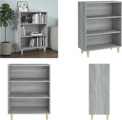 Produktbild von vidaXL Sideboard Grau Sonoma 69,5x32,5x90 cm Holzwerkstoff - Sideboard - Sideboards - Schrank - Lagerschrank