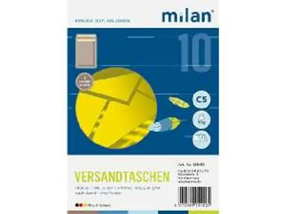 Produktbild von Versandtaschen C5, 90 g/m², braun, ohne Fenster