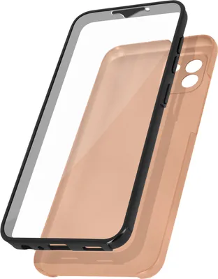 Produktbild von Avizar, Schutzhülle für Vorder- und Rückseite für Samsung Galaxy A03, Champagnerrosa