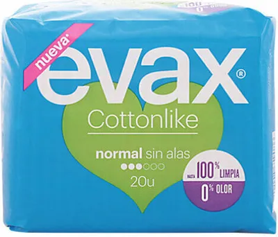 Obrázok produktu pre Evax Bavlnalike Normal hygienické vložky s 20 kusmi