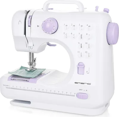 Produktbild von Semiautomatische Nähmaschine mit 12 Nähprogrammen - Ideal für Anfänger