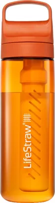 Produktbild von LifeStraw Trinkflasche GO 2.0, Filterflasche, Kyoto Orange, 650ml