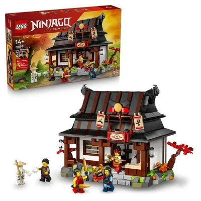 Produktbild von LEGO NINJAGO 71858 Die Schmiede der vier Waffen, 15 Jahre Jubiläum, Bauset für Jugendliche, 6 Minifiguren