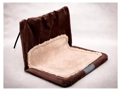 Produktbild von Katzenhängematte Katzensofa Katzenkissen Sofa Katzenkorb Bett Katzencouch Tierbett Weich Haustierbett Katzenliegen Dreieckiger Verschluss cm