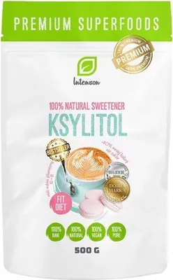 Zdjęcie produktu dla Intenson Ksylitol Kryształki, 500 g