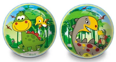 Image de Balle imprimée DINOSAUR - 230 mm