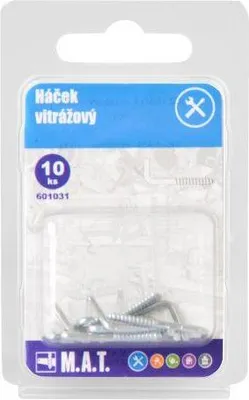 Obrázek produktu pro háček vitrážový kov.             (10ks)