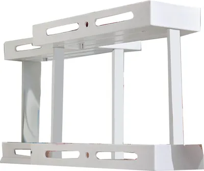 Image de Porte-épices rotatif multifonctionnel de grande capacité, durable et stable, à 2 étages, pour la maison et la cuisine