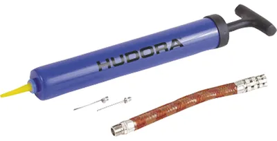 Produktbild von HUDORA 76146, Handluftpumpe, Schlauchboote, Blau, T-Typ Griff, 300 mm, 56 mm