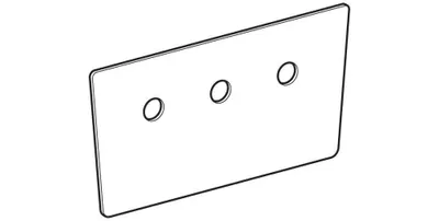 Produktbild von Geberit 599107000 Stauscheibe für Bambini