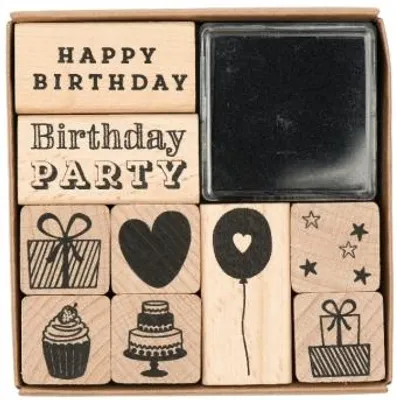 Image de Set De Tampons « Anniversaire »