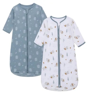 Immagine prodotto di 2 sacchi nanna in cotone al 100% per bambini