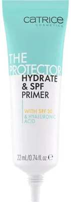 Produktbild von CATRICE The Protector Hydrate & SPF Primer, Jeder Hauttyp, 22 ml, Tube, Feuchtigkeitsspendend, Grundierung, Schutz, Weiß, AQUA (WATER), C12-15 ALKYL BENZOATE, DIISOPROPYL ADIPATE, PROPANEDIOL, DIETHYLAMINO HYDROXYBENZOYL...