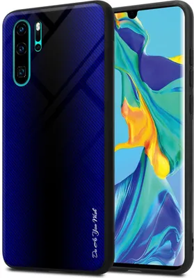Produktbild von Cadorabo Hülle für Huawei P30 PRO Schutz Hülle in Lila Handyhülle TPU Etui Cover Case Tempered Glas