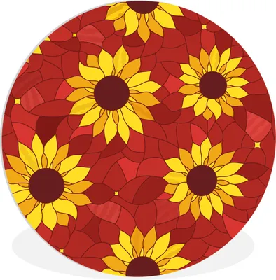 Produktbild von MuchoWow® - Schlafzimmer - Bilder - Der Kreis - Kunst für die Wohnung - Plastik - Kunstdruck - Wandbild