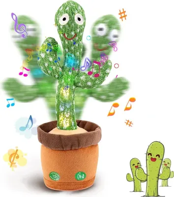 Produktbild von Tanzender Kaktus, sprechend, singend, Musik, Nachsprechen, Spielzeug