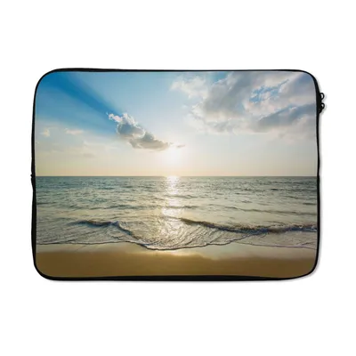 Produktbild von MuchoWow® Laptop Hülle 14 ZollMeer - Sommer - Strand Laptoptasche - Laptoptasche - Stoßsicher - Schutzhaube