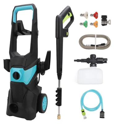 Produktbild von Hochdruckreiniger 4000 psi - Schaumkanone - 4 Düsen - 10 Meter Schlauch - Elektrisch 220 V