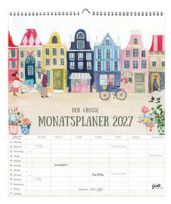 Produktbild von Großer Monatsplaner Häuser 2027