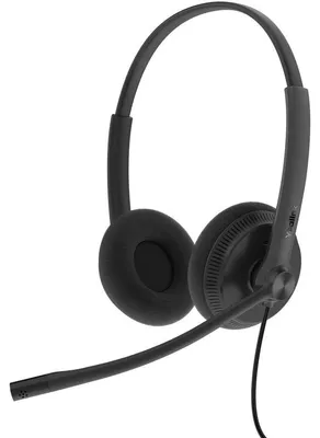 Produktbild von Yealink UH34 Lite Dual Teams Headset, Kabelgebunden, 20 - 20000 Hz, Büro/Callcenter, 110 g, Kopfhörer, Schwarz