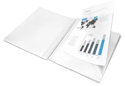Produktbild von Liderpapel Sichtbuch mit Spiralbindung, 20 Hüllen, Polypropylen, DIN A5, transpa