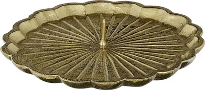 Produktbild von Mica Decorations Kerzenständer Reva aluminium 2,5 x 13 cm gold