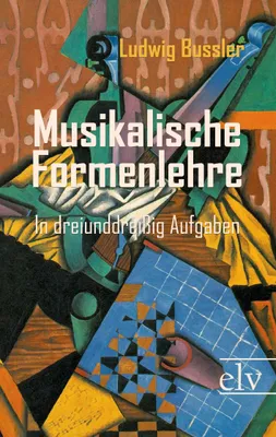 Produktbild von Musikalische Formenlehre