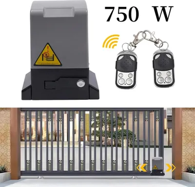 Obrázok produktu pre Elektrický otvárač posuvnej brány, výkon 370W/550W/750W, komfortné diaľkové ovládanie, 750W motor