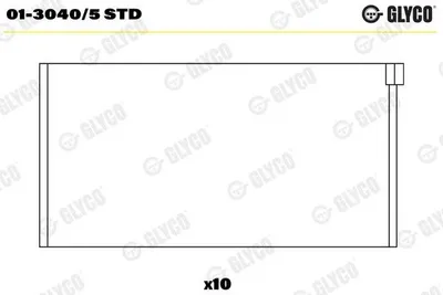 Zdjęcie produktu dla Panewki Korbowodu Db Om617 3,0D S
