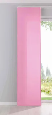 Produktbild von Flächenvorhang Schiebegardine Cationic »Palermo« blickdicht Leinen Optik natura seidenmatt, HxB 245x60 cm, Rosa Landhaus Stil 204411