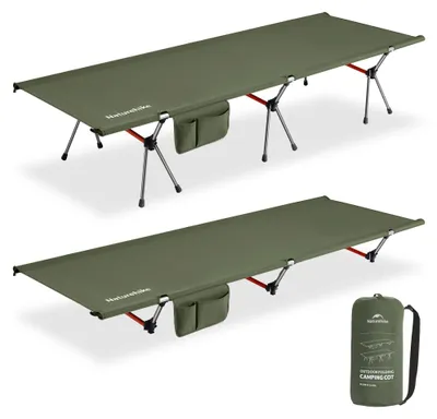 Immagine prodotto di Letto da campeggio pieghevole, dimensioni 190x70 cm, capacità di carico fino a 150 kg