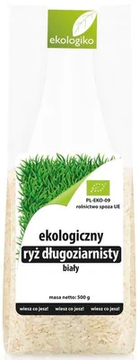 Produktbild von Weißer Langkornreis 500 g EKOLOGIKO