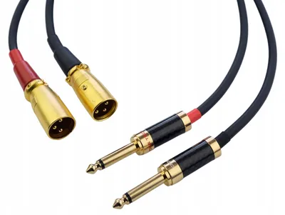 Obrázek produktu pro Klotz 2x XLR M - 2x Jack 6,3mm Kabel Audio 1m