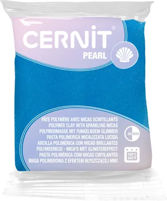 Obrázok produktu pre Cernit Polymer Clay Pearl Polymérová hmota Blue 56 g