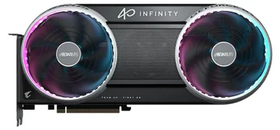 Productafbeelding van GIGABYTE AORUS GeForce RTX 5080 INFINITY 16G, GeForce RTX 5080, 16 GB, GDDR7, 256-bit, 7680 x 4320 pixels, PCI Express x16 5.0