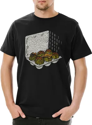 Produktbild von Urban Backwoods Alien Eggs, Herren T-Shirt, Farbe: Schwarz, Größe: XS