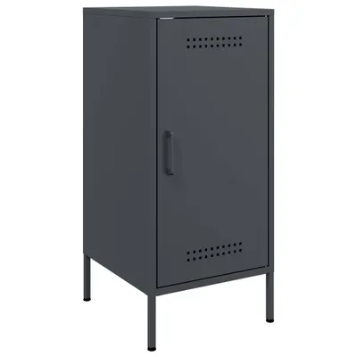 Image de Buffet anthracite 36x39x79 cm acier