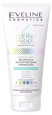 Produktbild von Eveline Cosmetics 6 Ceramides – reinigendes, feuchtigkeitsspendendes Reinigungsgel