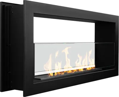 Produktbild von Einbau-Bioethanol-Kamin beidseitig Biokamin 2-seitig 90x40 Montefalco 90