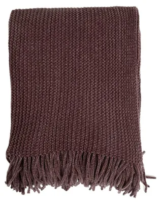 Zdjęcie produktu dla HOMLA Koc CHENILLE szenilowy czekoladowy 130x170 cm