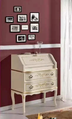 Produktbild von Designer Weiße Kommode Luxus Stil Holz Möbel Wohnzimmer Einrichtung