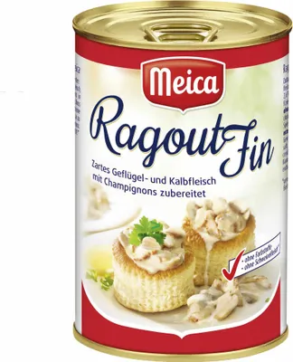 Image de Meica Ragout Fin Volaille tendre et veau (boîte de 400g)